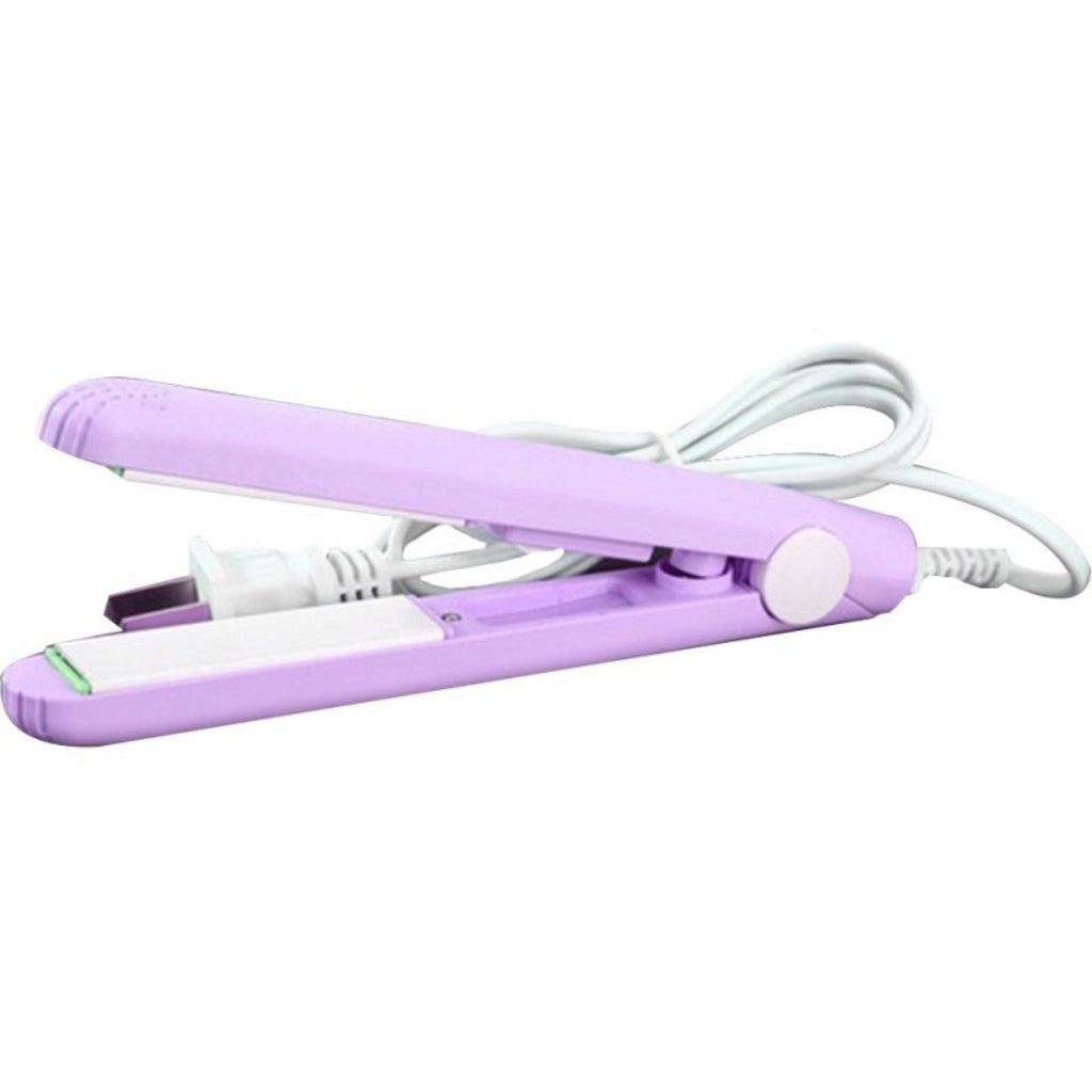 Mini Hair Straightener - Lightweight & Portable with Adjustable Heat