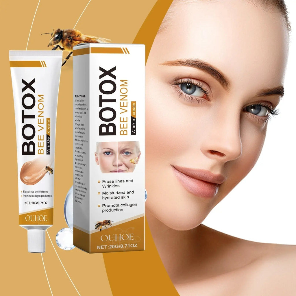 Botox Bee Venom Wrinkle Removal Cream– Anti-Aging, Brightening Facial Care