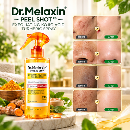 Dr.Melaxin Peel Shot Exfoliating Kojic Acid Turmeric Spray 200ml