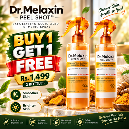 Dr.Melaxin Peel Shot Exfoliating Kojic Acid Turmeric Spray 200ml