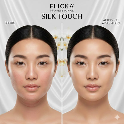 Flicka Silk Touch 3 in 1 Moisturizer and Primer for Face | Pore Minimizer and Dewy Makeup Base | All Skin Types