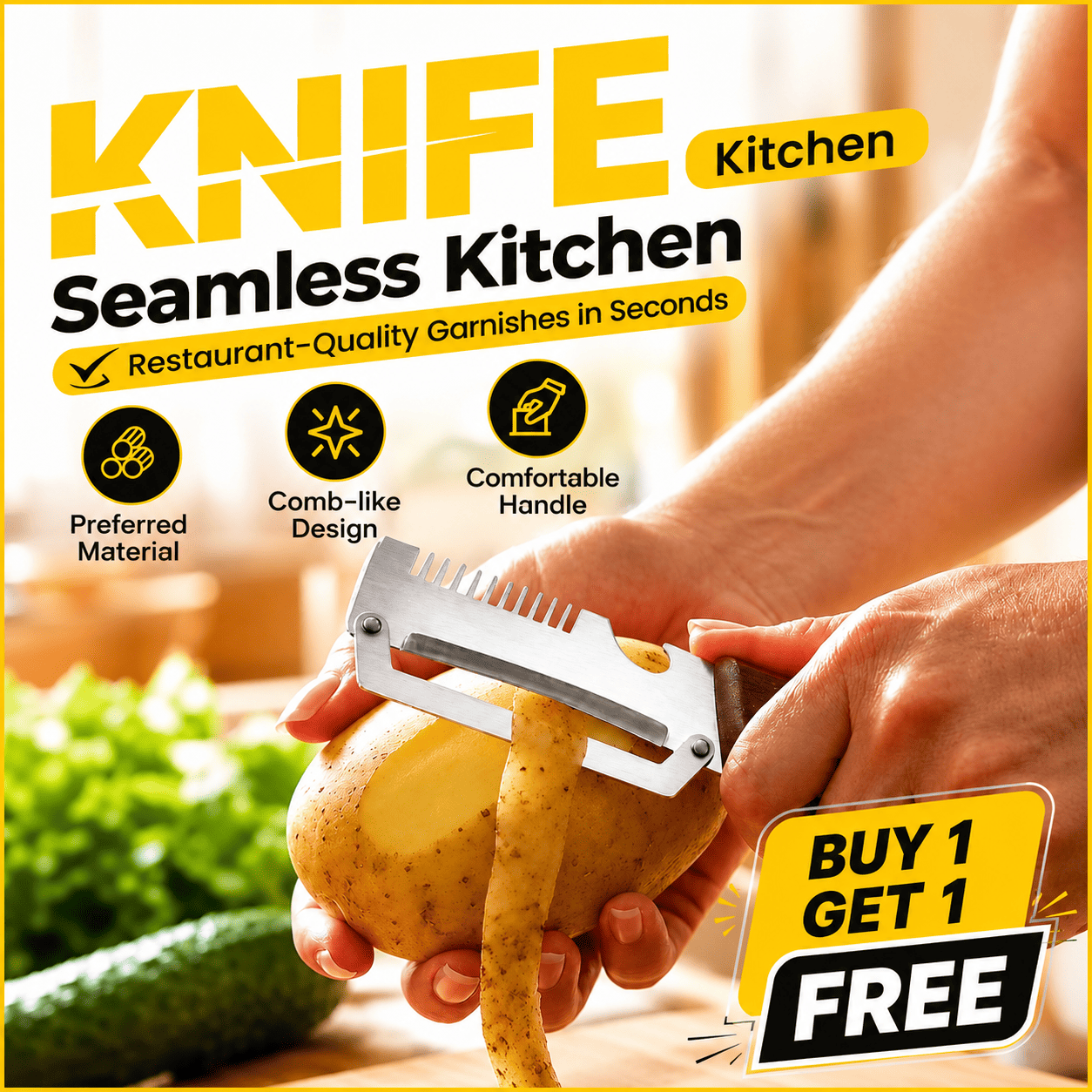 3 in 1 Multi-functional Pro Kitchen Peeler