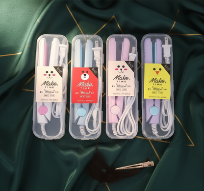 #1 Mini Hair Straightener - Lightweight & Portable with Adjustable Heat (New Model)