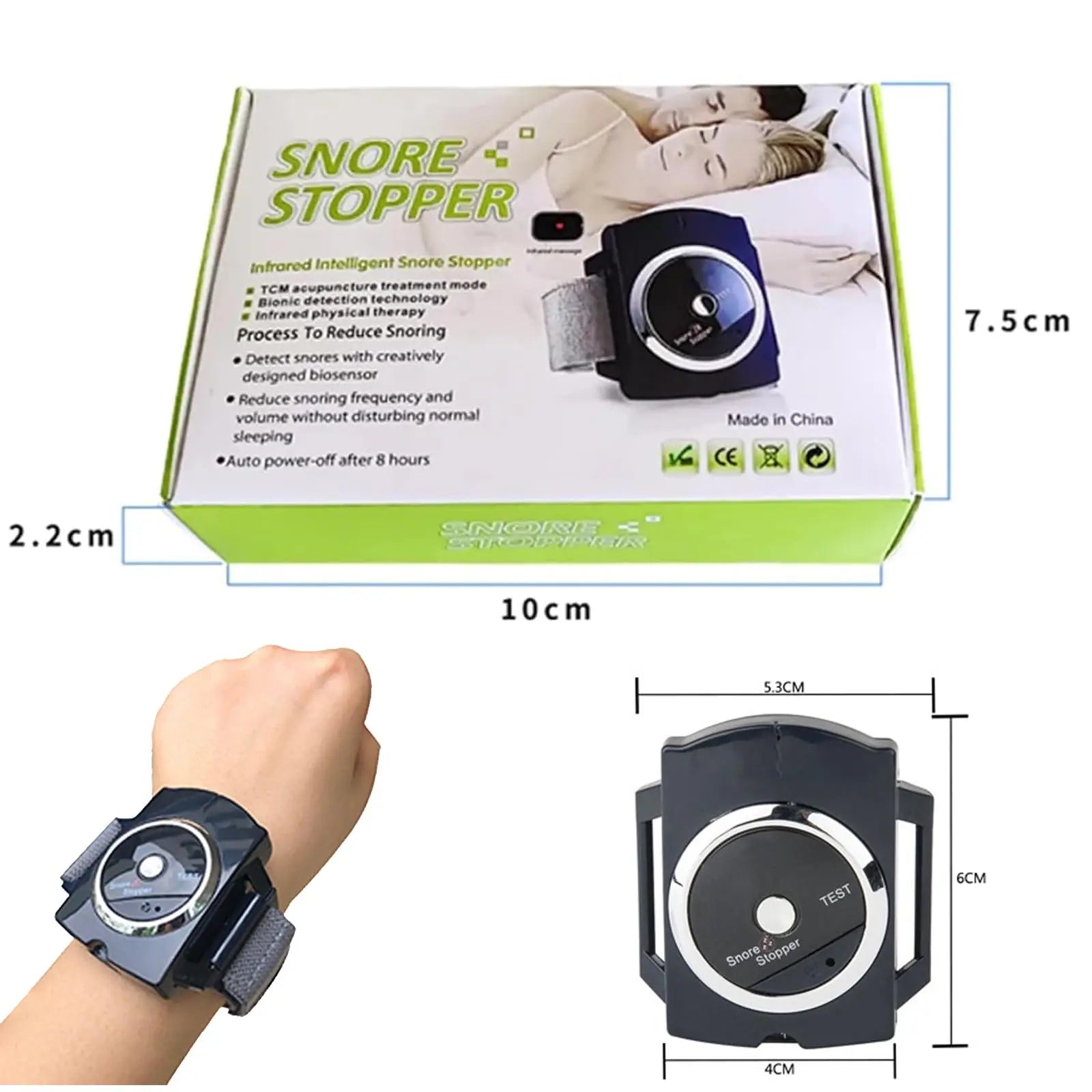 Anti-Snoring Wristband – Better Sleep Support