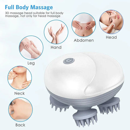 Electric Scalp Head Massager