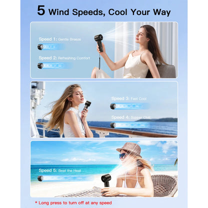 Handheld Mini Portable & Rechargeable Fan