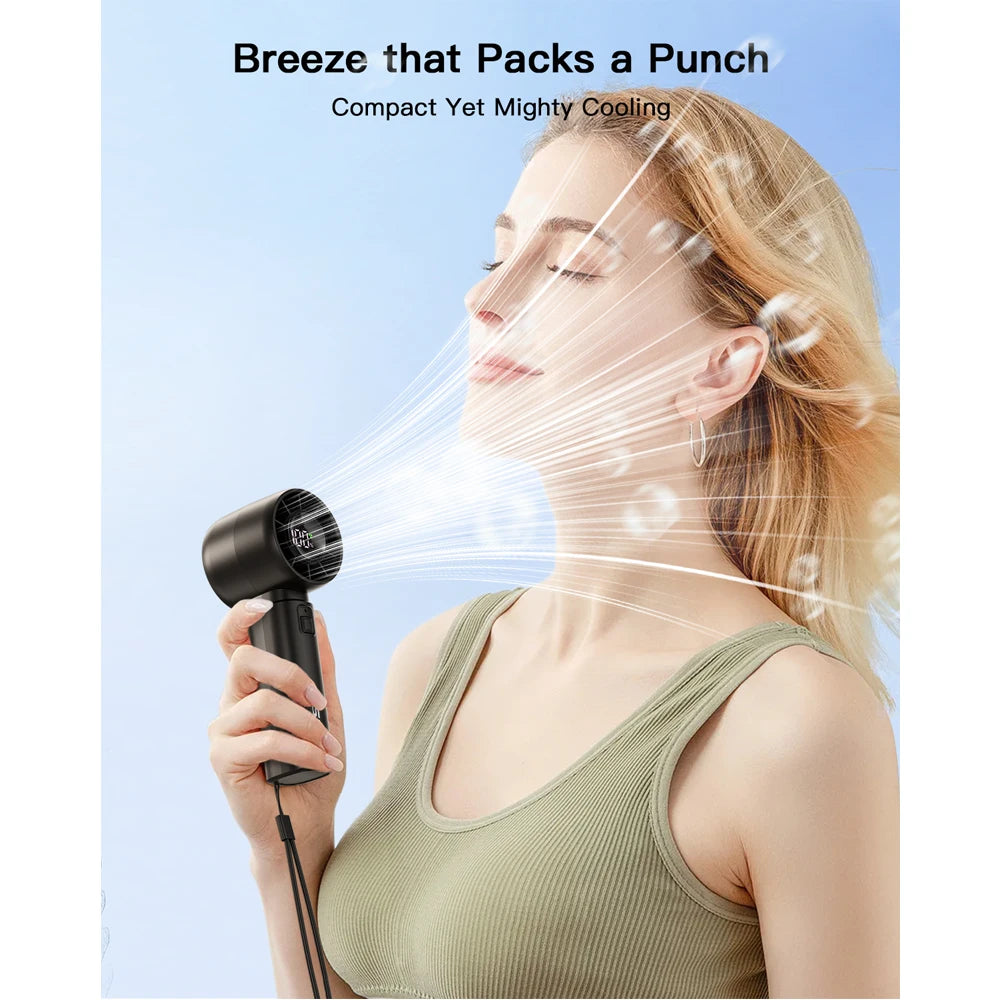 Handheld Mini Portable & Rechargeable Fan
