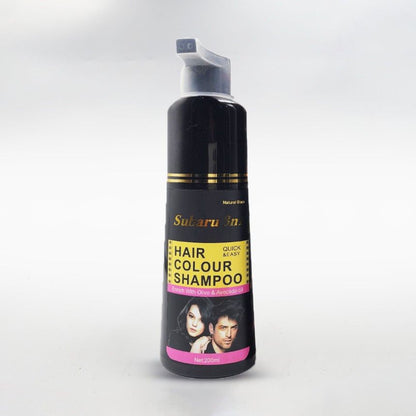 Subaru 3 in 1 Black Hair Color Shampoo For Men & Women 200 ML