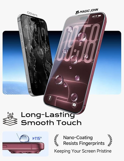 Tempered Glass Screen Protector for iPhone 18 Pro & Pro Max