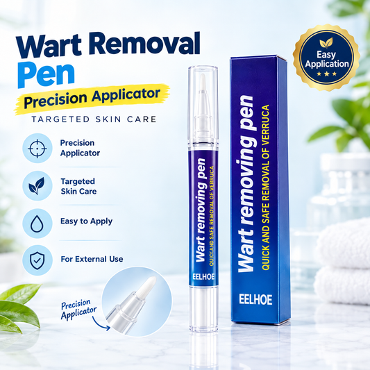 Wart Remover Pen – Easy Wart Removal Treatment for Hands, Feet & Skin