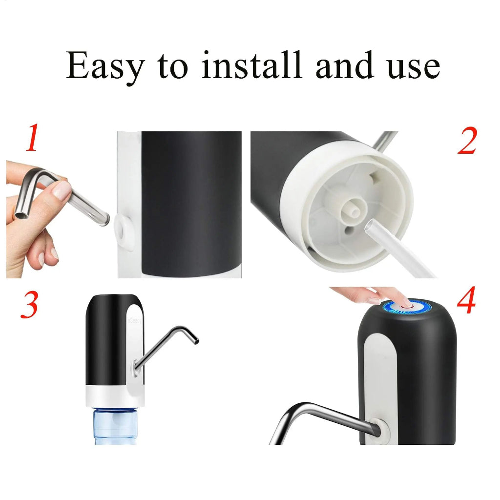 Automatic Water Dispenser Bottle Pump | USB Wireless Smart Electric Water Pump