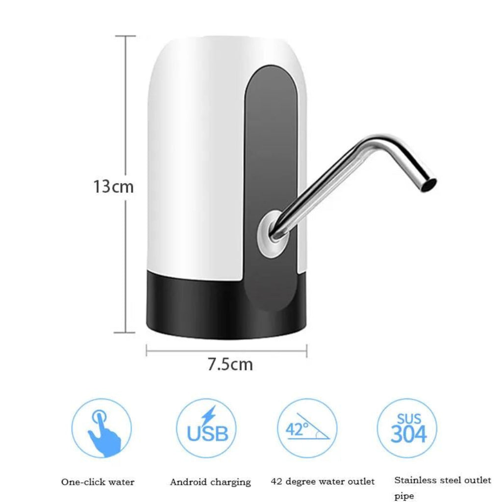 Automatic Water Dispenser Bottle Pump | USB Wireless Smart Electric Water Pump