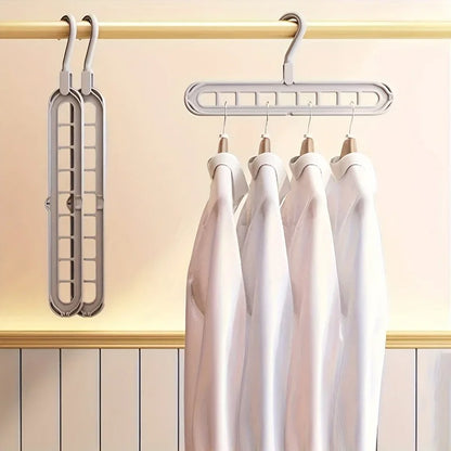 9-hole Clothes Hanger Organizer + Space Saver