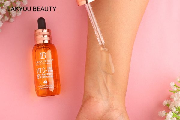 Lakyou Beauty Vitamin C Serum – 98% Pure for Glowing Skin, Brightening, Firming & Anti-Aging (50ml)